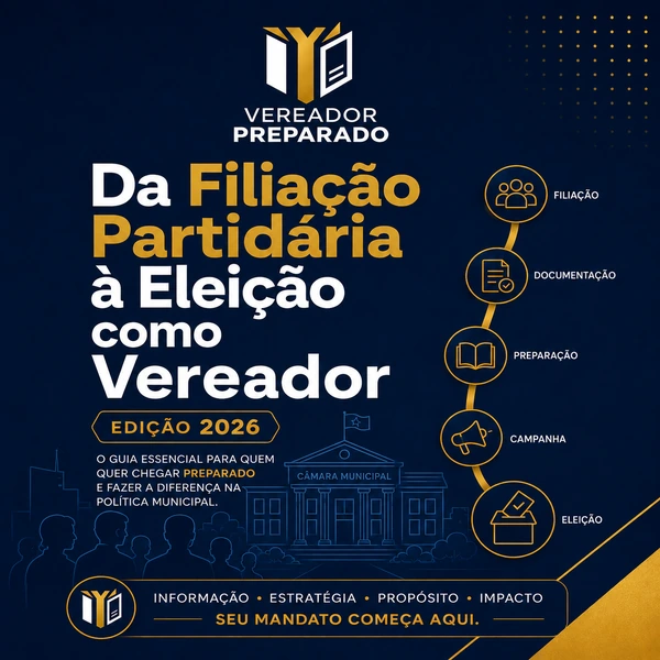 Da Filiação Partidária à Eleição como Vereador — Edição 2026
